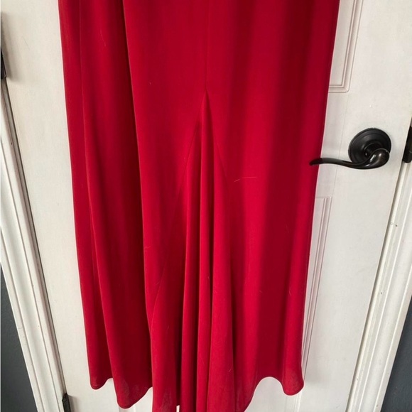 Bari Jay Striking Red Backless Dress - Picture 4 of 7